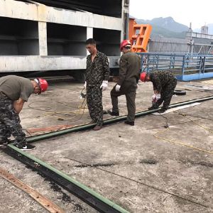 閘門水封更換、改造施工