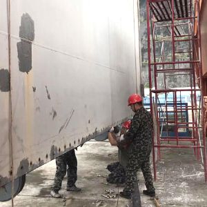 閘門水封更換、改造施工